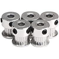 Los mejores  - Ueetek - Polea GT2 de aluminio para correa de distribución con 20 dientes - Diámetro interior de 8 mm. para impresora 3D…